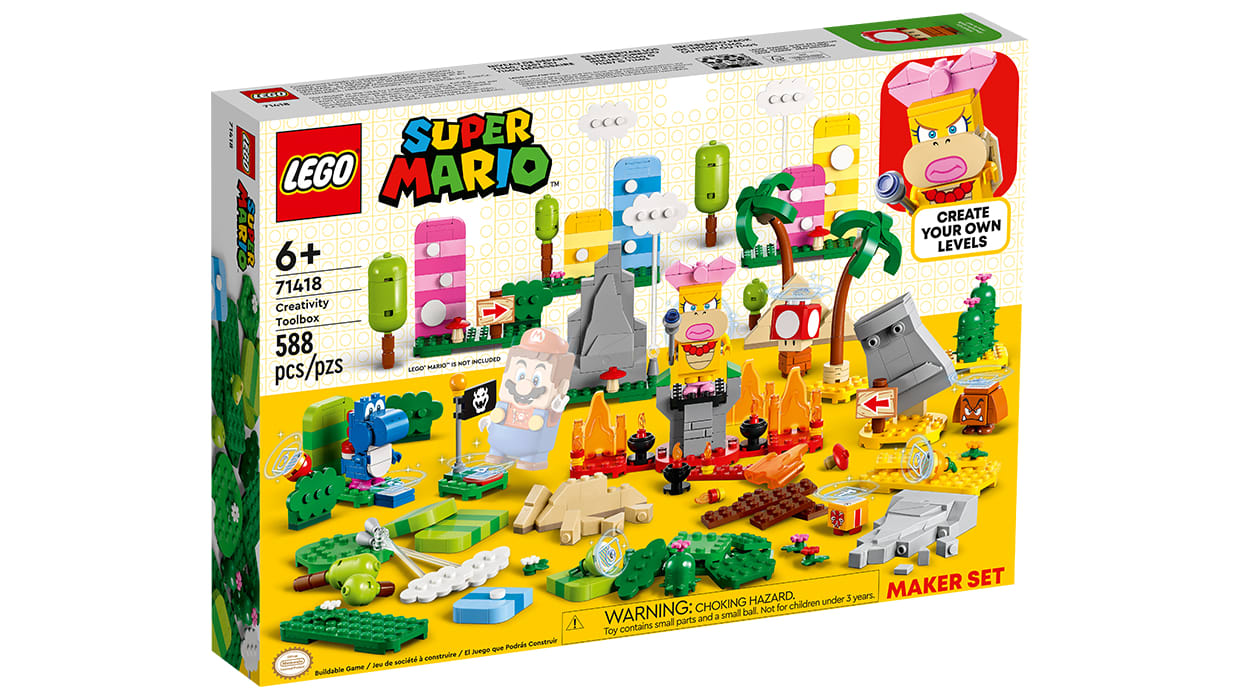 LEGO Super Mario Creativity Toolbox Maker Set